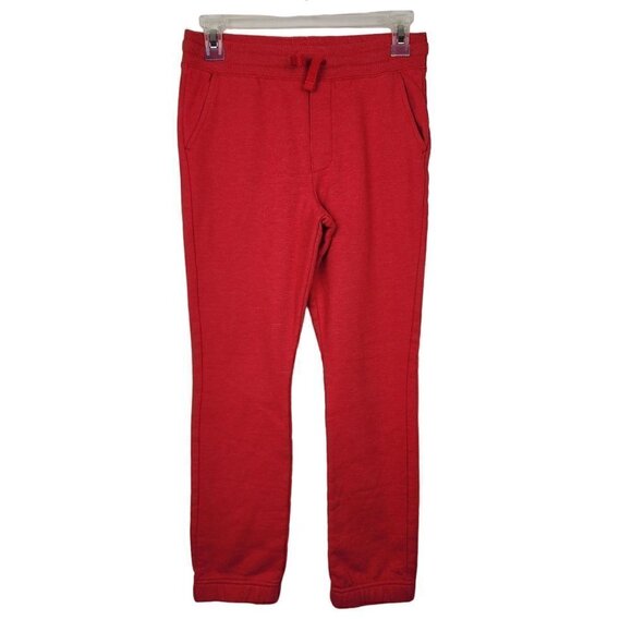 OshKosh B'gosh Relaxed Fit Pull-On Joggers Red Big Boys Size 12 - Picture 1 of 8